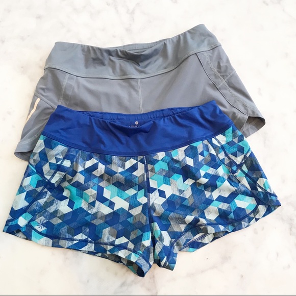 Athleta Pants - Athleta Pulse Running Shorts 2 pair bundle